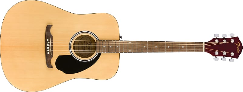 NEW! Fender FA-125 Dreadnought w/Bag - Walnut Fingerboard - Natural - Authorized Dealer