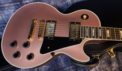 BRAND NEW! 2024 Gibson Dealer Select Custom Shop Les Paul Custom - Rose Gold Authorized Dealer - 10.4 lbs! - G03467