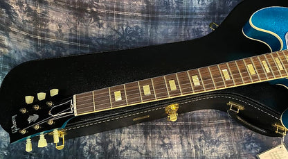 NEW! 2024 Gibson Custom Shop 1964 ES-335 VOS Reissue - Blue Sparkle - Authorized Dealer - 8.2 lbs - G03888