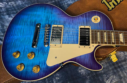 NEW! 2024 Gibson Les Paul Standard '50s Blueberry Burst - Only 8.75 lbs - Authorized Dealer - G04204