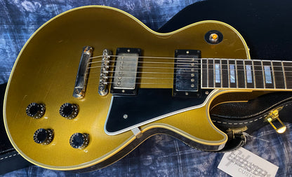 NEW! 2024 Gibson Les Paul Custom 57 Murphy Lab Ultra Light Aged Custom Shop - Bizarre Guitar 50th Anniversary Model - Only 8.9 lbs - All Double Gold - Authorized Dealer - G04226