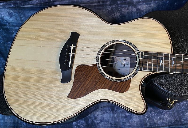 NEW ! 2024 Taylor 814ce Acoustic-Electric Guitar - Natural Gloss - 4.75lbs - Authorized Dealer - In-Stock! G03734