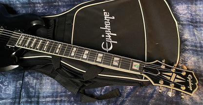 NEW! 2024 Epiphone SG Prophecy Electric Guitar - Aged Jet Black Metallic - Authorized Dealer - 7.5lbs - G03913