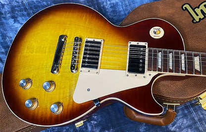 NEW! 2024 Gibson Les Paul 60's Standard Iced Tea - Authorized Dealer - Subtle Flame Maple Top - 9.8 lbs - G04134