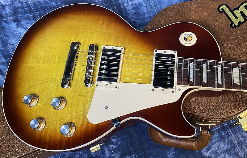 NEW! 2024 Gibson Les Paul 60's Standard Iced Tea - Authorized Dealer - Subtle Flame Maple Top - 9.8 lbs - G04134