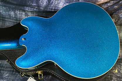 NEW! 2024 Gibson Custom Shop 1964 ES-335 VOS Reissue - Blue Sparkle - Authorized Dealer - 7.9 lbs - G03891