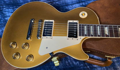 NEW ! 2024 Gibson Les Paul 50's Standard Bizarre Guitar 50th Anniversary Limited Edition All Gold Top, Back & Neck - Upgraded 57 Classic Pick-Ups - Speed Knobs - Titanium Saddles - Authorized Dealer - G03497 - Only 9.2 lbs