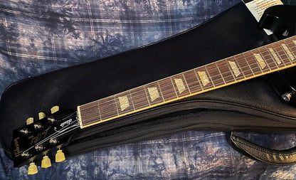 NEW ! 2024 Gibson Les Paul Studio Electric Guitar - Ebony - Authorized Dealer - G03828 - 8.6lbs