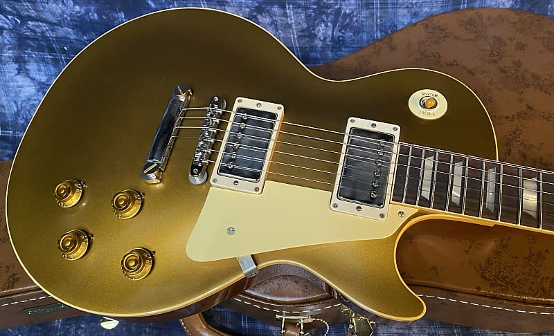 NEW! 2024 Gibson Custom Shop '57 Les Paul Goldtop Reissue - Double Gold VOS - Authorized Dealer - Only 8.25 lbs - G04137