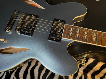 NEW ! 2024 Epiphone Dave Grohl DG-335 Semi-hollowbody Electric Guitar - Pelham Blue - In-Stock! - Authorized Dealer