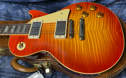 NEW! 2024 Gibson Custom Shop 1959 Les Paul Standard VOS - Sunrise Teaburst - Hand-Picked Top - Dealer Select - 8.6 lbs - Authorized Dealer - G03866