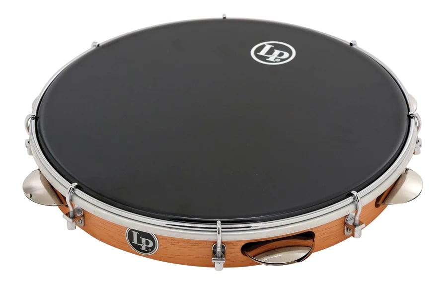 LP Latin Percussion LP3012 LP Brazilian Wood Pandeiro with Synthetic Head / Authorized Dealer