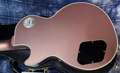 BRAND NEW! 2024 Gibson Dealer Select Custom Shop Les Paul Custom - Rose Gold Authorized Dealer - 10 lbs - G03323