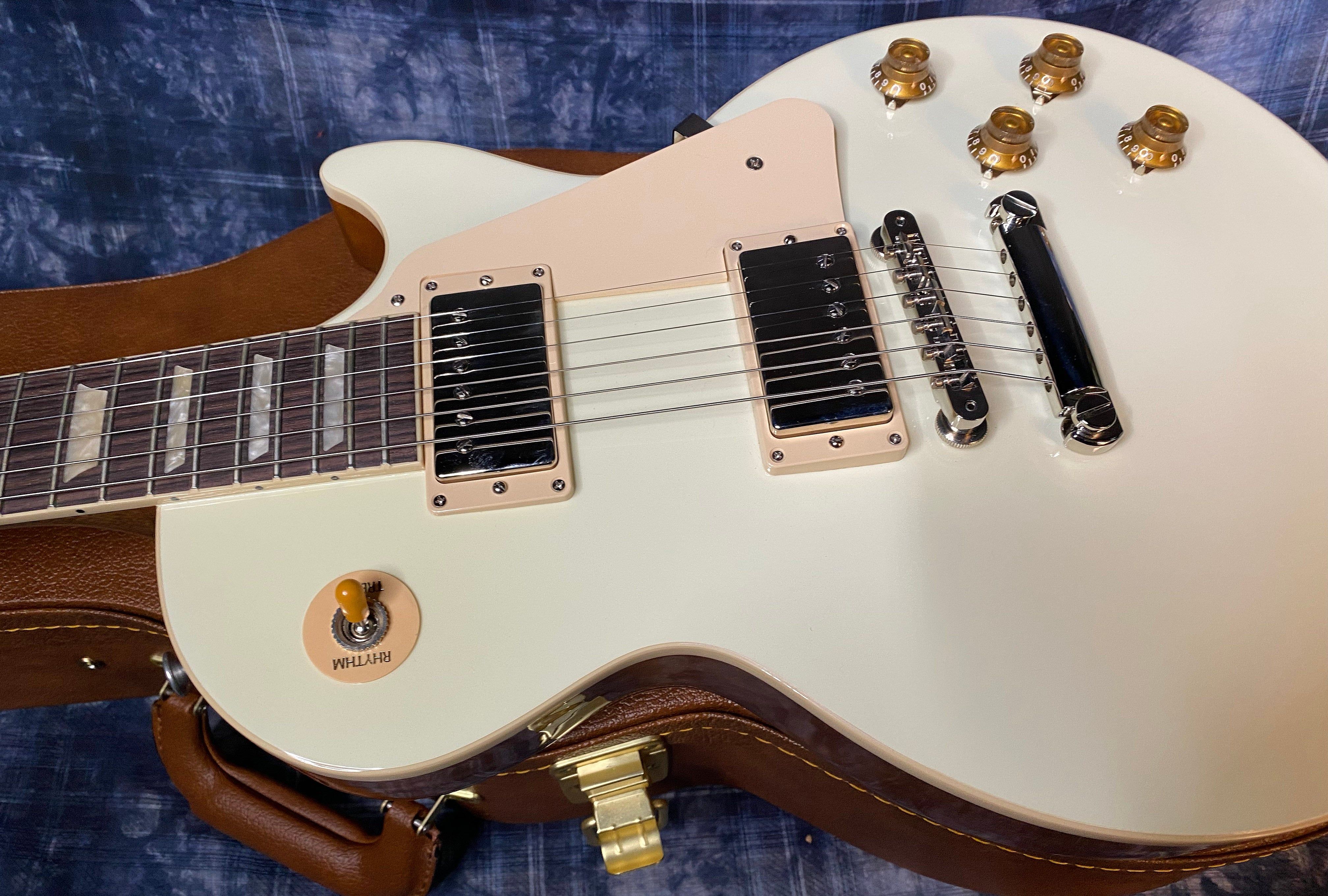 NEW ! 2024 Gibson Les Paul Standard '50s - Classic White Top- Natural Back - Authorized Dealer - In-Stock! 9.2 lbs - G04122