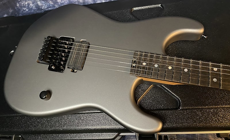 NEW! 2024 Charvel USA Custom Shop San Dimas 1H FR Roasted Satin Pewter - Authorized Dealer - 7.8lbs - G03939