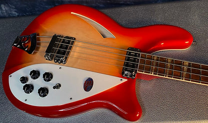 NEW ! 2024 Rickenbacker 4005V Fire Glo FG Fireglo Semi-Hollow Body Bass - Authorized Dealer - In-Stock! 9.1 lbs - G03968