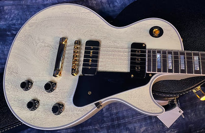 NEW ! 2024 Gibson Custom Shop Historic 2-Pickup '54 Les Paul Custom Reissue Dealer Select - P-90's Staple Pick-Up - TV White - VOS - Authorized Dealer - Only 9.1 lbs - Limited Edition - G03865