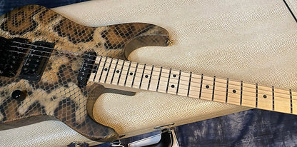 NEW! 2024 Charvel Warren DeMartini USA Signature Snake Snakeskin RATT - Authorized Dealer - In Stock! 7.4lbs G03979