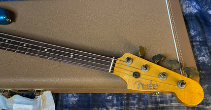 NEW ! 2024 Fender Custom Shop '63 Precision Bass Relic - Ocean Turquoise - 9.1 lbs - Authorized Dealer! In Stock! G03417