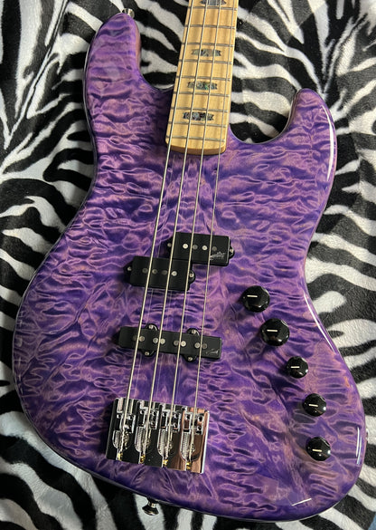 Spector USA Custom Shop Coda4 DLX - Ultra Violet - Authorized Dealer