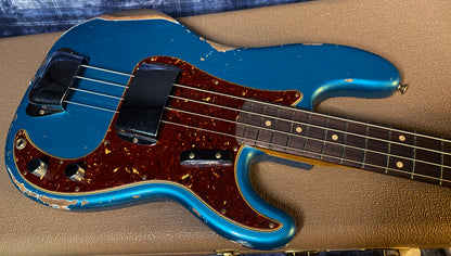 NEW ! 2024 Fender Custom Shop '63 Precision Bass Relic - Ocean Turquoise - 9.1 lbs - Authorized Dealer! In Stock! G03417