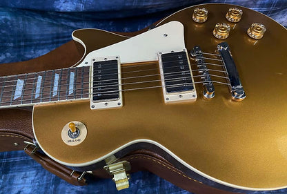 NEW ! 2024 Gibson Les Paul 50's Standard Bizarre Guitar 50th Anniversary Limited Edition All Gold Top, Back & Neck - Upgraded 57 Classic Pick-Ups - Speed Knobs - Titanium Saddles - Authorized Dealer - G03805 - Only 8.8 lbs!