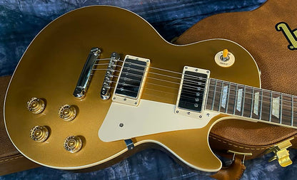 NEW ! 2024 Gibson Les Paul 50's Standard Bizarre Guitar 50th Anniversary Limited Edition All Gold Top, Back & Neck - Upgraded 57 Classic Pick-Ups - Speed Knobs - Titanium Saddles - Authorized Dealer - G03764 - 9.6 lbs