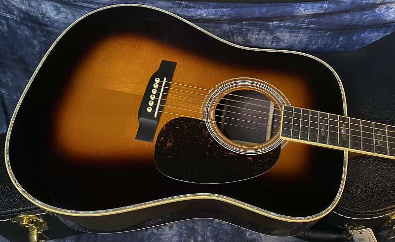 NEW ! 2024 Martin D-41 Acoustic Guitar - Sunburst - 4.7lbs - Authorized Dealer - Full Warranty - G03749