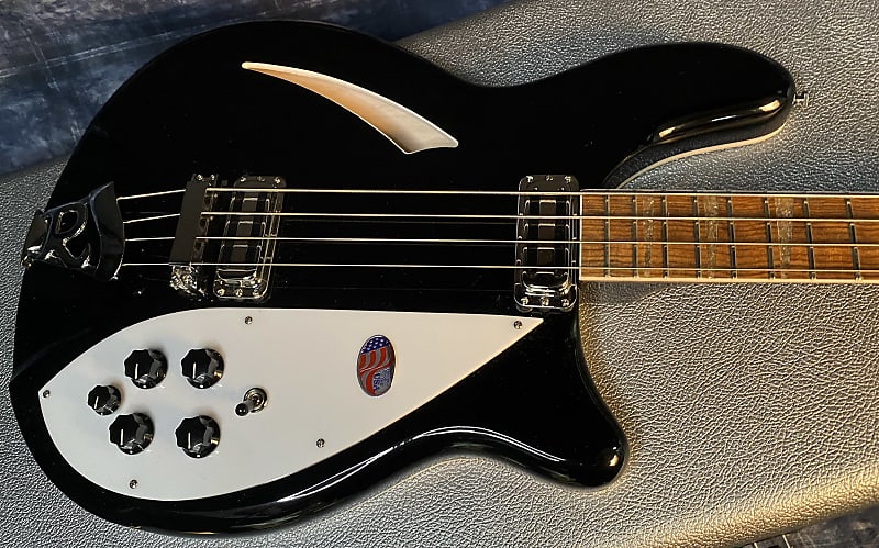 NEW ! 2024 Rickenbacker 4005V Jet Glo JG Jetglo Semi-Hollow Body Bass - Authorized Dealer - In-Stock! 8.8 lbs - G03971