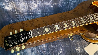 NEW! 2024 Gibson Custom Shop 1959 Les Paul - Golden Poppy - Authorized Dealer - Hand Picked Curly Flame Top VOS - 8.7 lbs - G04203