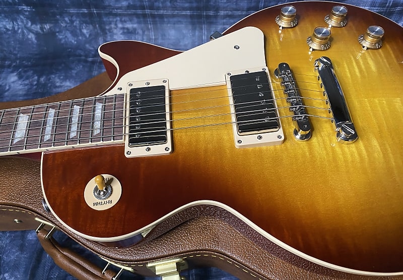 NEW! 2024 Gibson Les Paul 60's Standard Iced Tea - Authorized Dealer - Great Flame Maple Top - 9.6 lbs - G04133