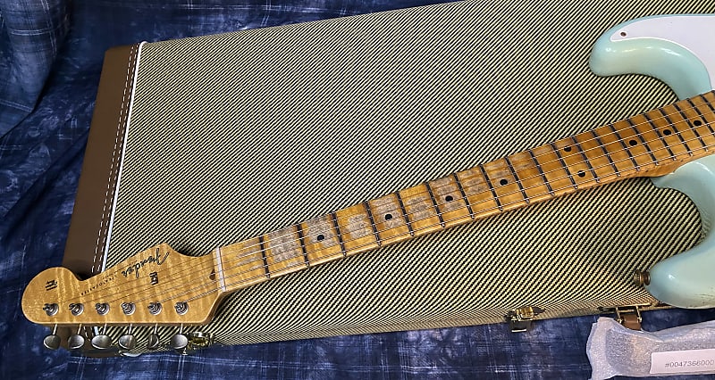 BRAND NEW! 2024 Fender Custom Shop Master Built Todd Krause MBTK - 57 Heavy Relic Stratocaster - Authorized Dealer - Only 6.9lbs - G03996