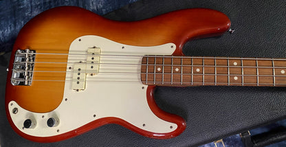 1983 Fender USA Precision Bass - Sienna Sunburst - Only 8.1lbs! Hardshell Case - From Our Vault!