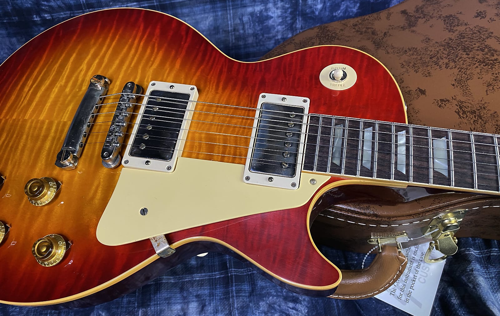 NEW ! 2024 Gibson Custom Shop 1959 Les Paul Factory Burst VOS - Authorized Dealer - Hand Picked Killer Curly Flame Top - 8.4lbs - G02778