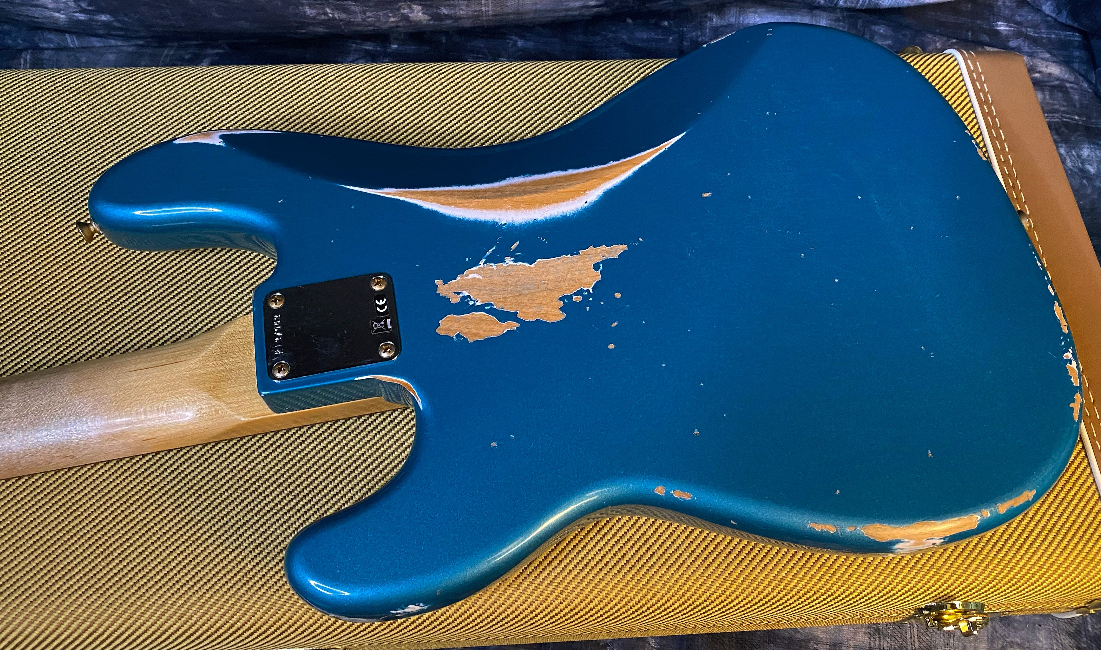 NEW ! 2024 Fender Custom Shop '63 Precision Bass Relic - Ocean Turquoise - 9.1 lbs - Authorized Dealer! In Stock! G03211