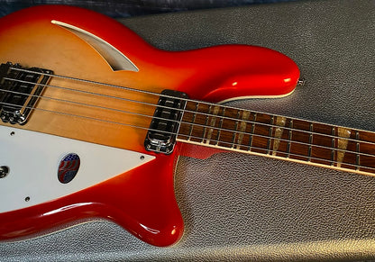 NEW ! 2024 Rickenbacker 4005V Fire Glo FG Fireglo Semi-Hollow Body Bass - Authorized Dealer - In-Stock! 9.1 lbs - G03968