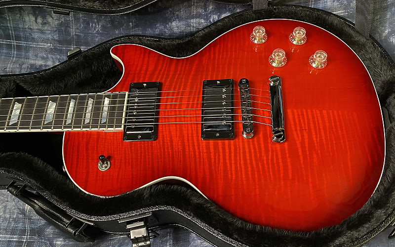 BRAND NEW! 2024 Gibson Les Paul Modern Figured - Cherry Burst - Authorized Dealer - 8.8 lbs - G03820