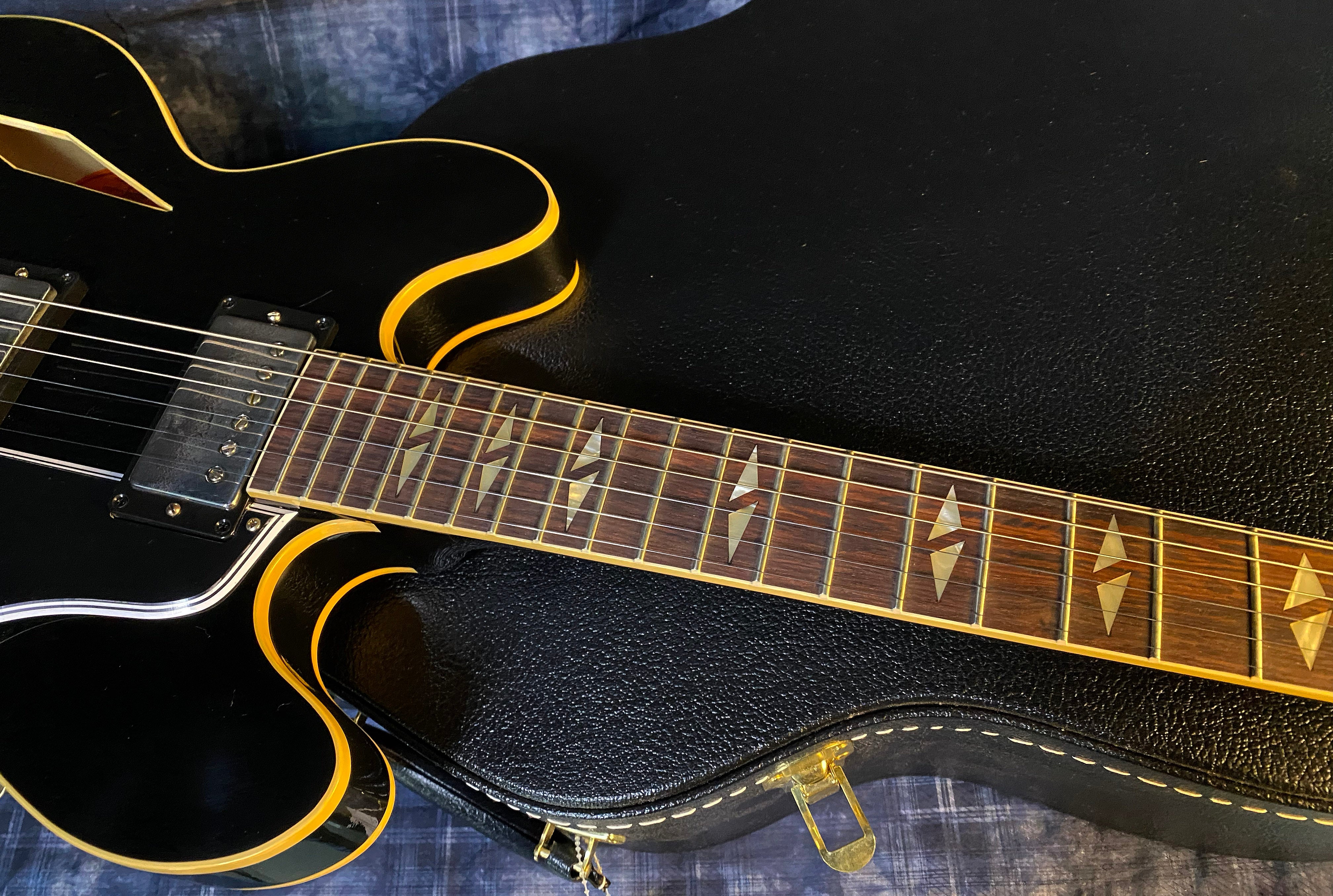 NEW ! 2024 Gibson Custom Shop '64 Trini Lopez Standard - Ebony VOS - Authorized Dealer - In-Stock! 8.4 lbs - G02455