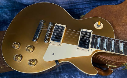 NEW ! 2024 Gibson Les Paul 50's Standard Bizarre Guitar 50th Anniversary Limited Edition All Gold Top, Back & Neck - Upgraded 57 Classic Pick-Ups - Speed Knobs - Titanium Saddles - Authorized Dealer - G03800 - 9.7 lbs