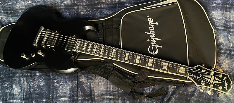 NEW! 2024 Epiphone SG Prophecy Electric Guitar - Aged Jet Black Metallic - Authorized Dealer - 7.5lbs - G03913