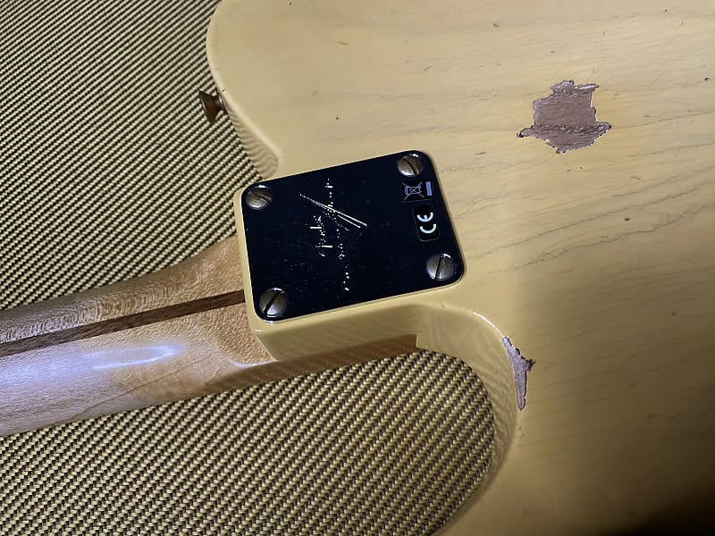 NEW! 2024 Fender Custom Shop '52 Telecaster Relic - Aged NoCaster Blonde - Authorized Dealer - 7.4 lbs - G03993