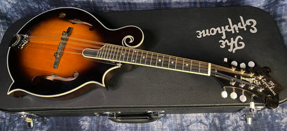 NEW ! 2024 Epiphone Epiphone F-5G Acoustic Mandolin - Cremona Sunburst - Authorized Dealer - G03122 - In-Stock!