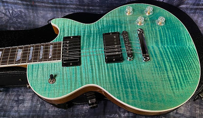 NEW! 2024 Gibson Les Paul Modern Figured - Seafoam Green - Authorized Dealer - 8.6 lbs -G03801