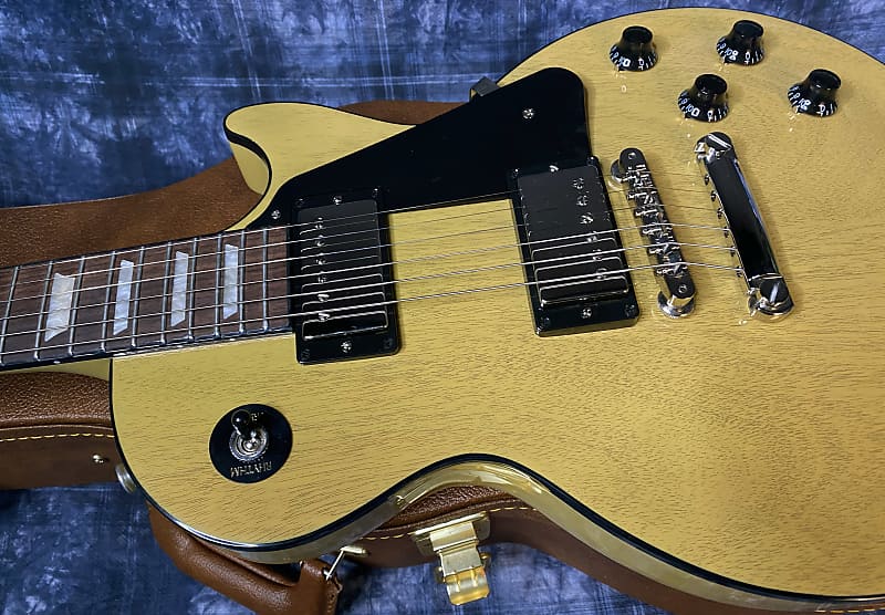 NEW! 2024 Gibson Les Paul Standard '50s Mahogany Top Electric Guitar - TV Yellow - Authorized Dealer - 8.6lbs - G04108