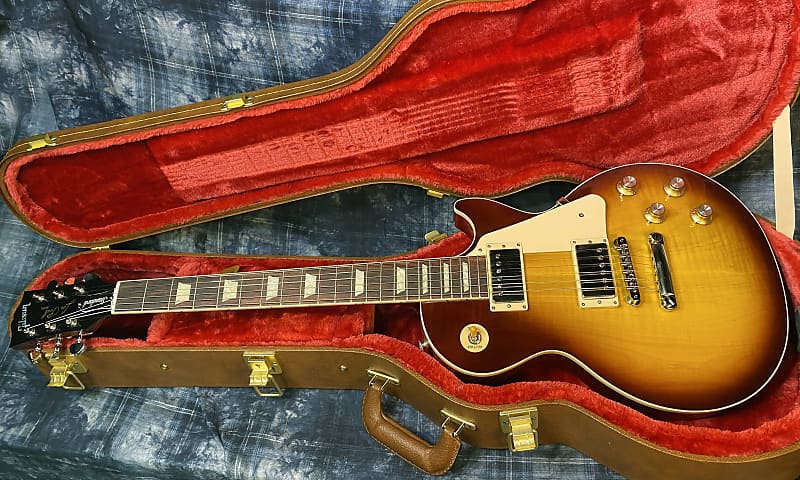 NEW! 2024 Gibson Les Paul 60's Standard Iced Tea - Authorized Dealer - Subtle Flame Maple Top - 9.8 lbs - G04134