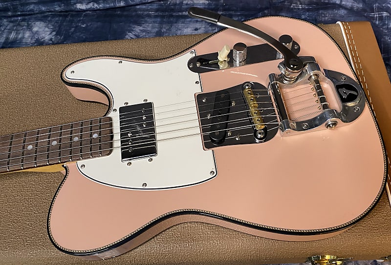 NEW! 2024 Fender Limited Edition Cunife Telecaster Custom NOS TCP Super Thin Shell Pink Lacquer Finish - Matching Peg Head - Authorized Dealer - 8.8 lbs - G03935