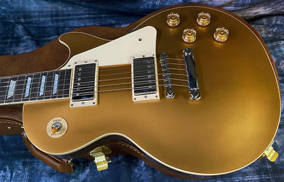 NEW ! 2024 Gibson Les Paul 50's Standard Bizarre Guitar 50th Anniversary Limited Edition All Gold Top, Back & Neck - Upgraded 57 Classic Pick-Ups - Speed Knobs - Titanium Saddles - Authorized Dealer - G03800 - 9.7 lbs