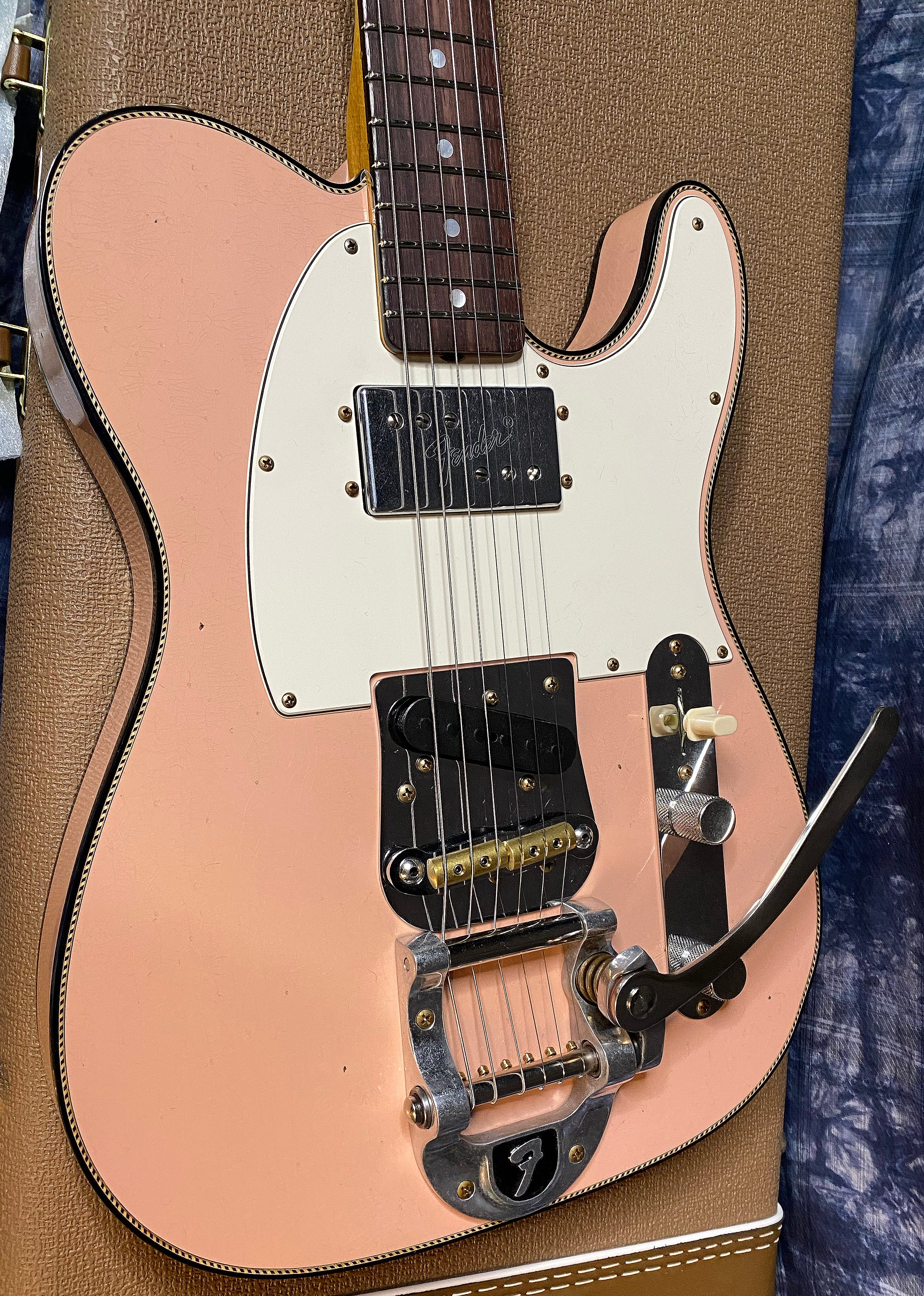 NEW! 2024 Fender Limited Edition Cunife Telecaster Custom Journeyman Relic - Aged Shell Pink Finish - Authorized Dealer - 8.2 lbs - G03532