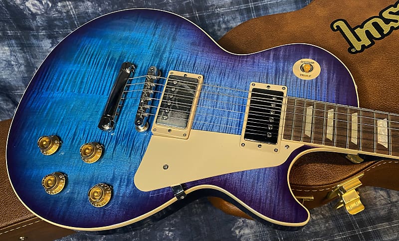 NEW! 2024 Gibson Les Paul Standard '50s Blueberry Burst - Only 8.75 lbs - Authorized Dealer - G04204