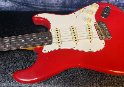 NEW ! 2024 Fender #28 Limited Edition Fat '64 Stratocaster® Journeyman Relic 3A Rosewood Fingerboard - Aged Dakota Red - Authorized Dealer - 7.8lbs - Serial #: L11636